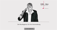 Desktop Screenshot of gml-music.de